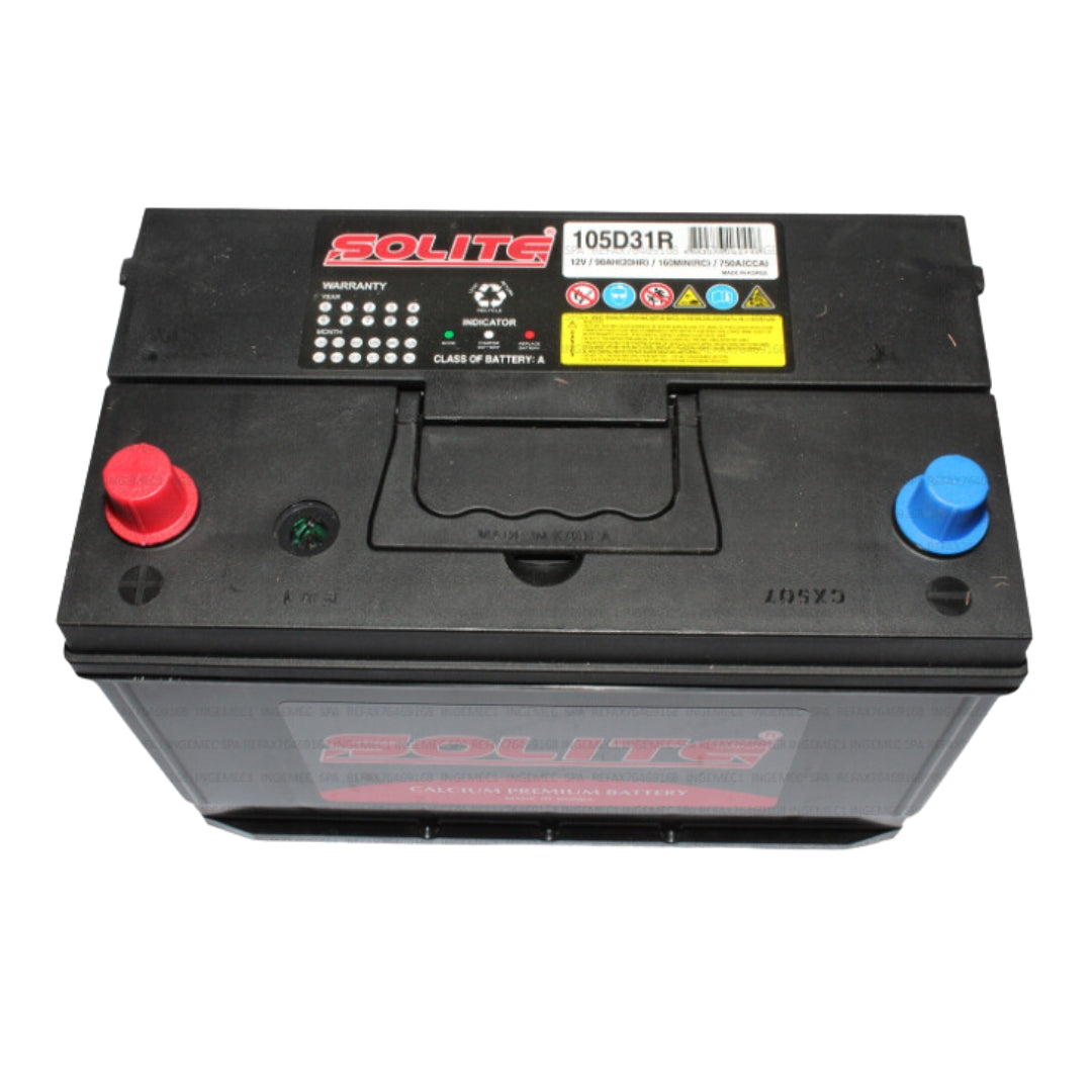 Bateria 12v 90AH CCA750 105D31R (+-)
