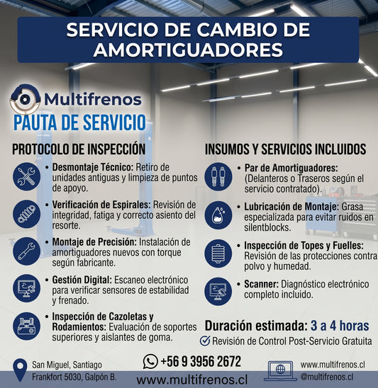 Servicio Integral de Amortiguadores Delanteros: Great Wingle 7