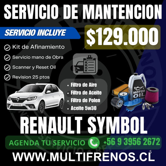 Mantencion Renault Symbol