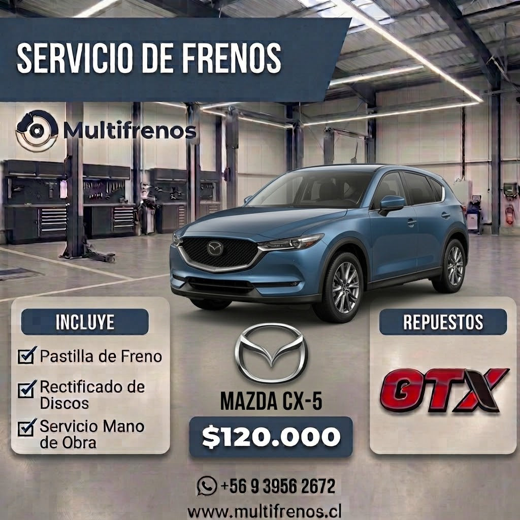Servicio Integral de Frenos: Mazda cx5