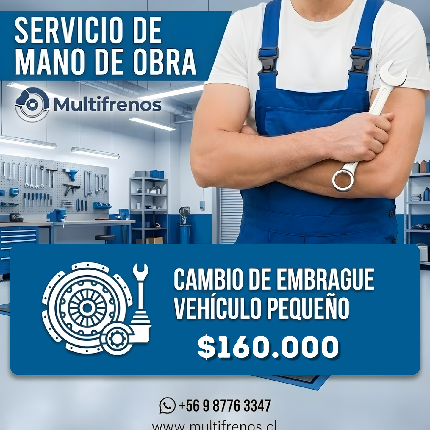 Cambio Embrague Simple Automovil Pequeño