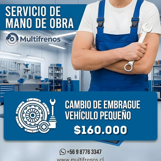 Cambio Embrague Simple Automovil Pequeño