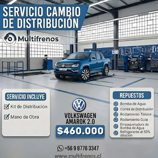 Servicio de Distribución Integral: Volkswagen Amarok 2.0 Diesel