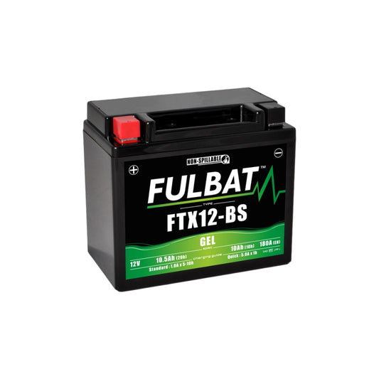 Batería de moto FTX12-BS Gel 12V 10.5Ah