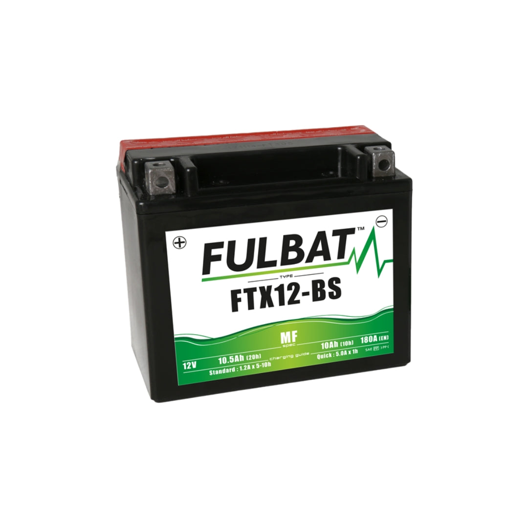 Batería de moto FTX12-BS 12V y 10,5Ah