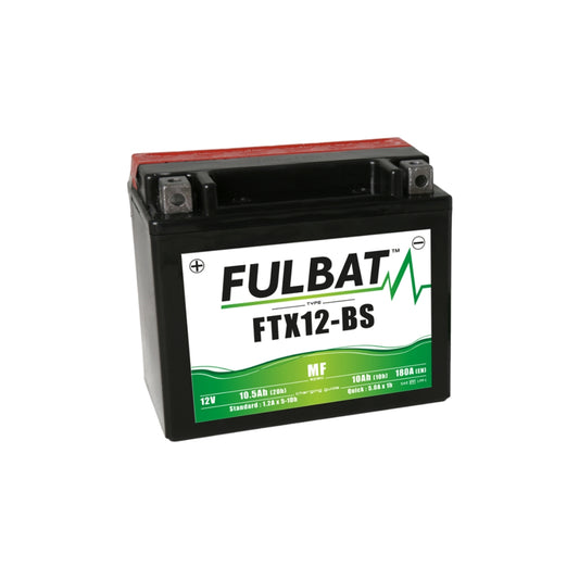 Batería de moto FTX12-BS 12V y 10,5Ah