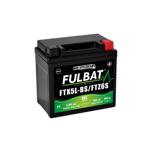 Batería de moto FTX5L-BS / FTZ6S Gelforma 12V 5Ah