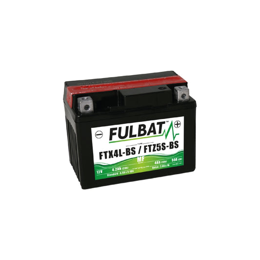 Batería de moto  FTX4L-BS / FTZ5S-BS 12V y 4,2Ah