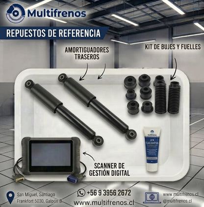 Servicio Integral de Amortiguadores Traseros: Chery Arrizo 3 1.5
