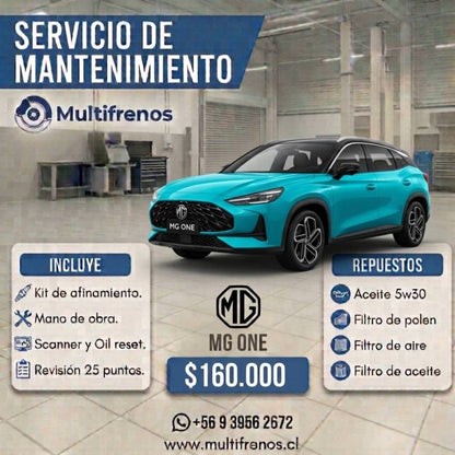 Mantención MG ONE 1.5