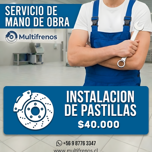 Instalacion de Pastillas