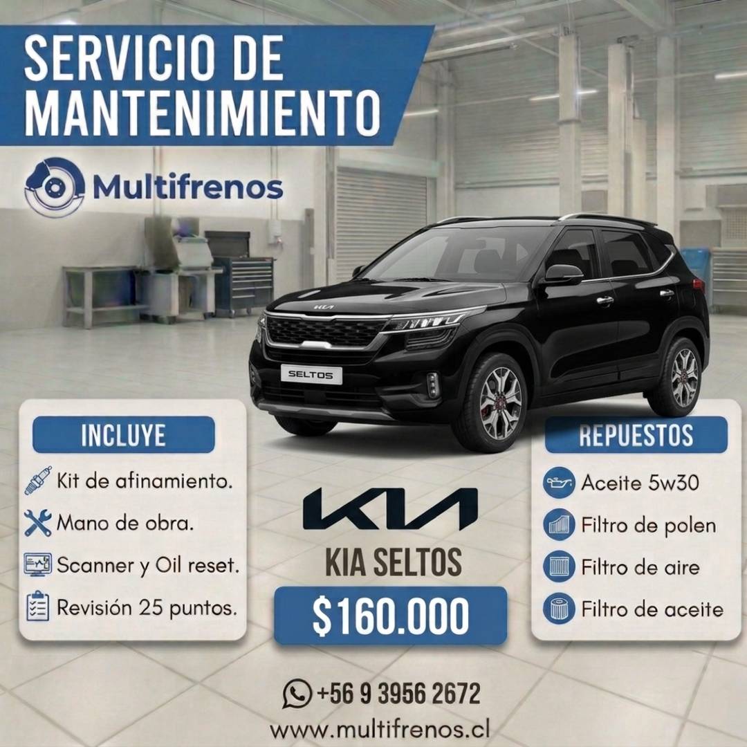 Mantención Kia Seltos 1.5