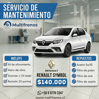 Mantención Renault Symbol
