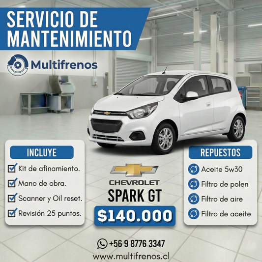 Mantención Chevrolet Spark GT