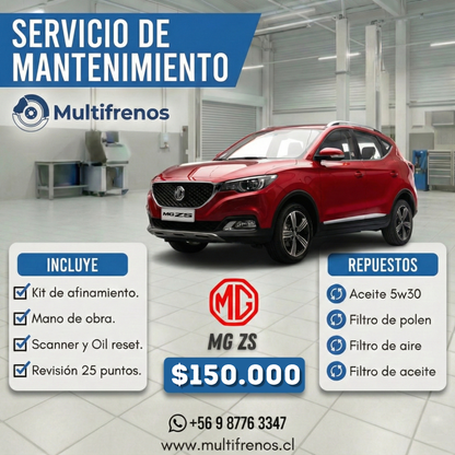 Mantención MG ZS
