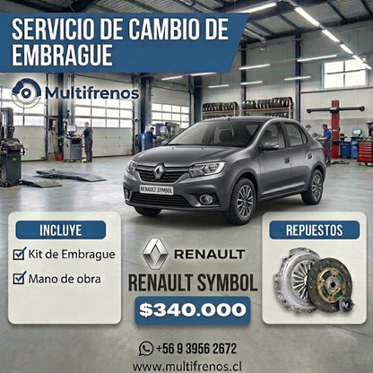 Cambio de Embrague Renault Symbol  1.6