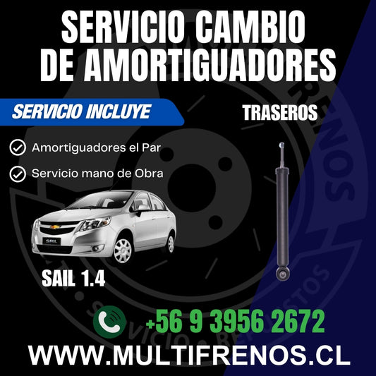 Servicio Cambio de Amortiguadores Traseros