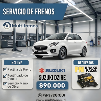 Servicio Integral de Frenos: Suzuki Dzire
