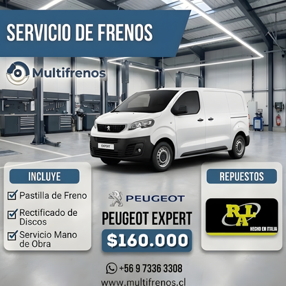 Servicio Integral de Frenos: Peugeot Expert (P1418)