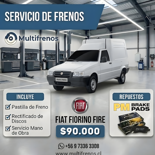 Servicio Integral de Frenos: Fiat Fiorino Fire