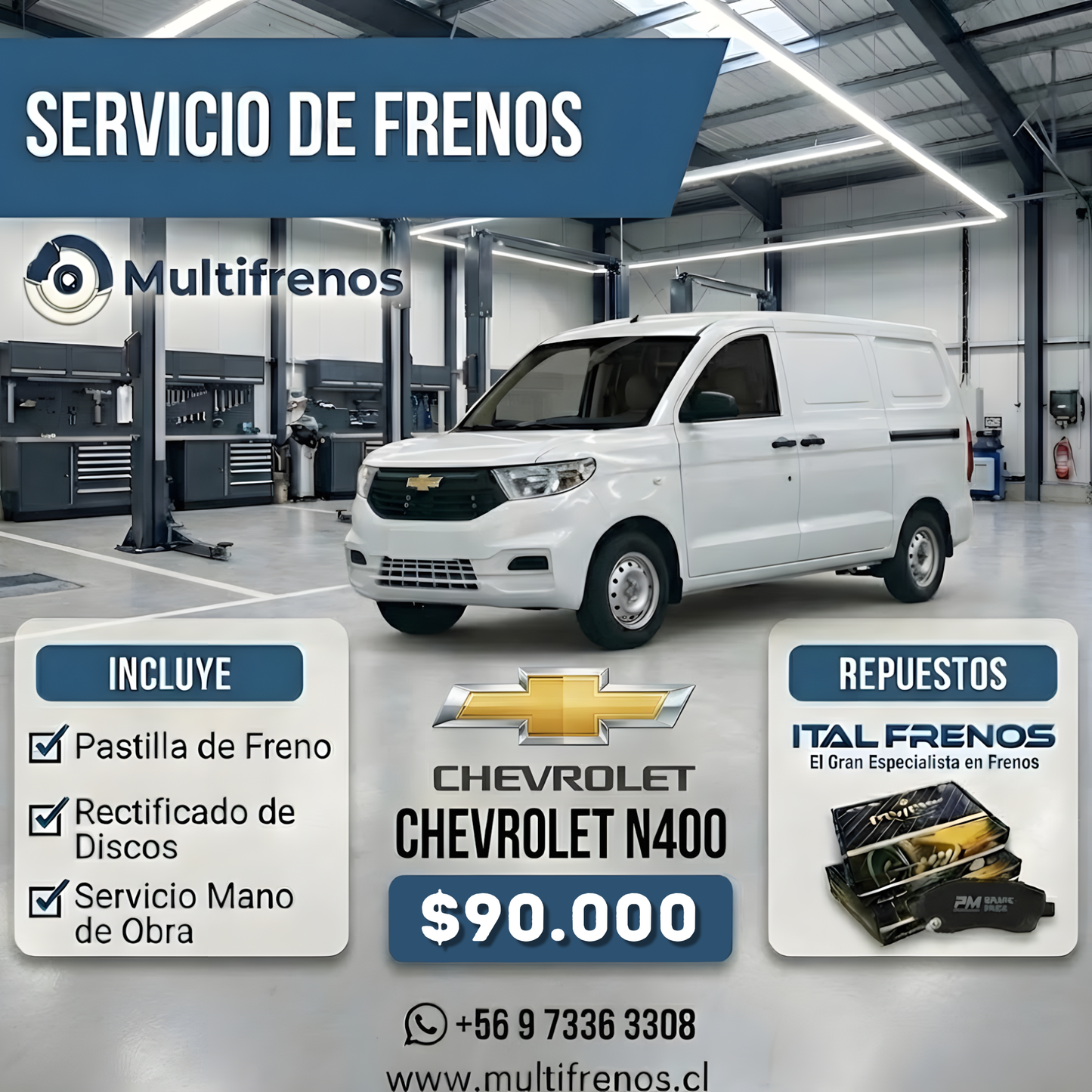 Servicio Integral de Frenos: Chevrolet N400