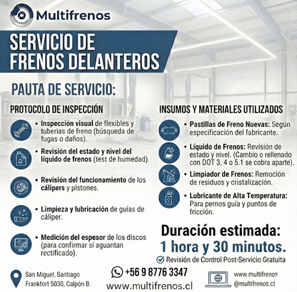 Servicio Integral de Frenos: Volkswagen Amarok (P1150) PM