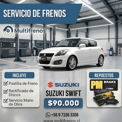 Servicio Integral de Frenos: Suzuki Swift (P0813)