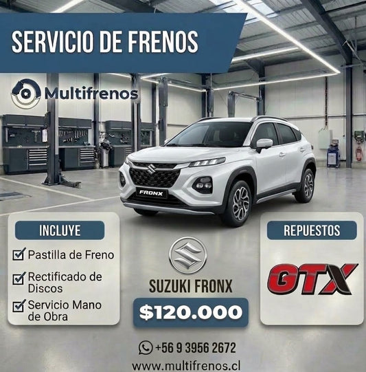 Servicio Integral de Frenos: Suzuki Fronx 1.5