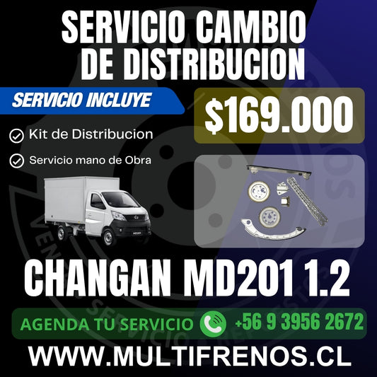 SERVICIO DE DISTRIBUCION CHANGAN MD201 1.2