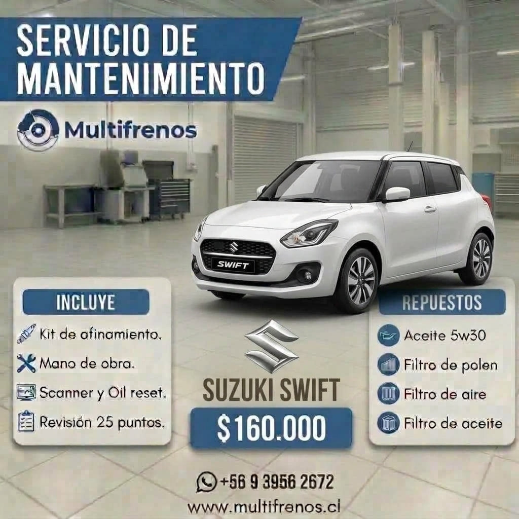 Mantención  Suzuki SWIFT 1.2
