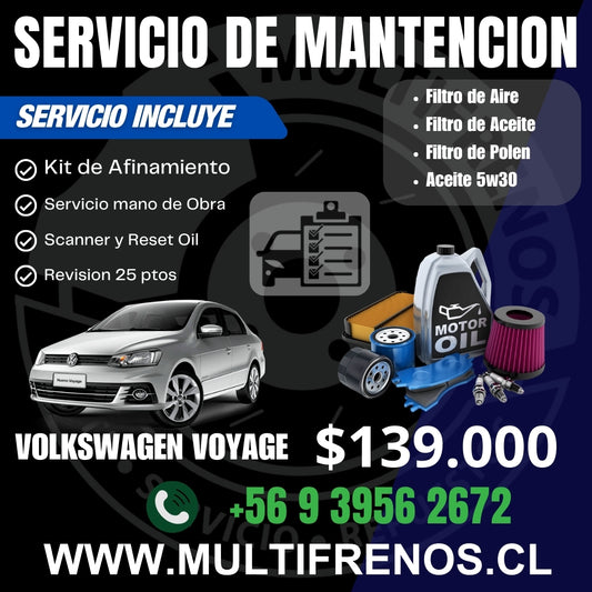 Mantencion Volkswagen Voyage