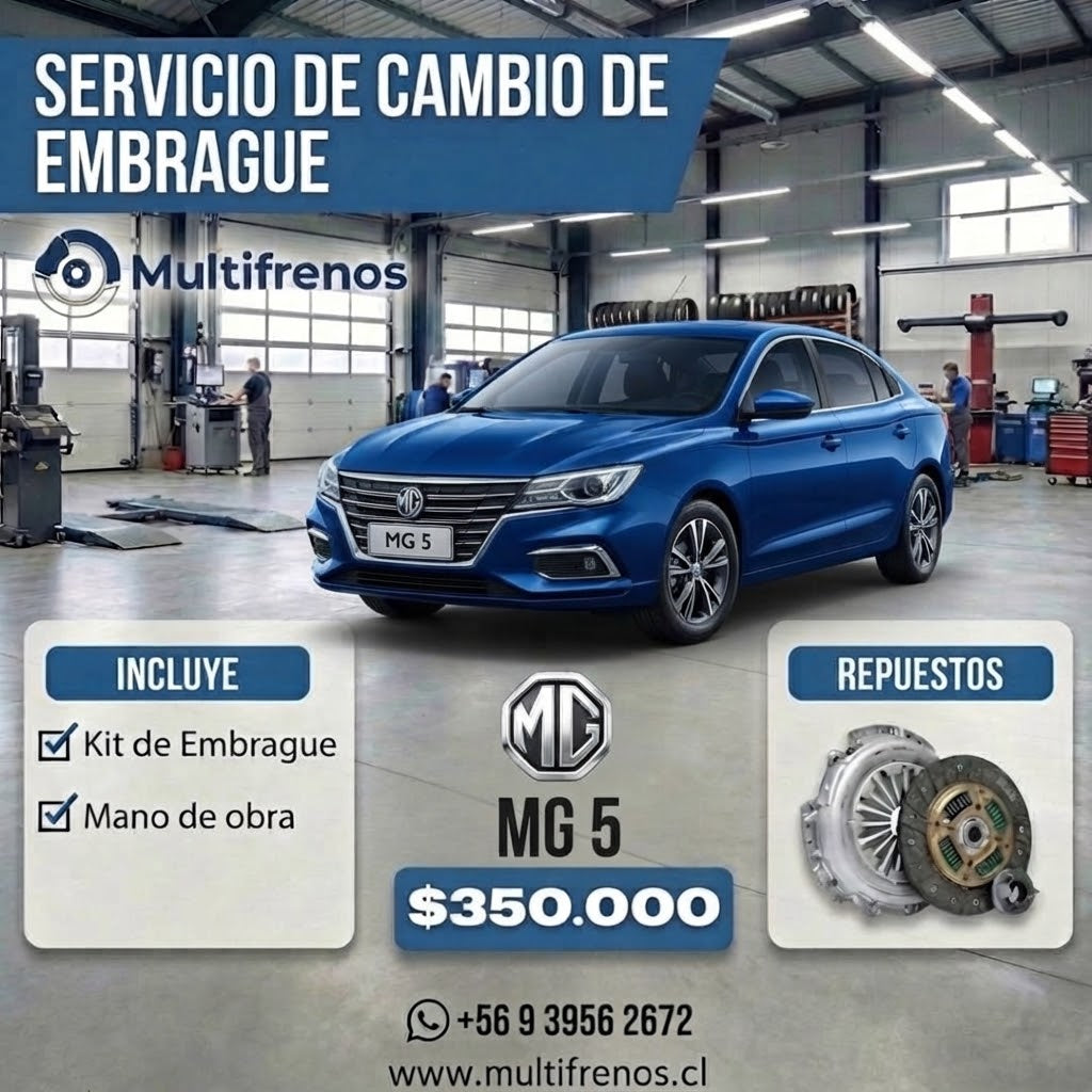 Cambio de Embrague Mg 5 1.5