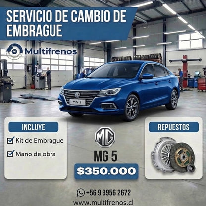 Cambio de Embrague Mg 5 1.5