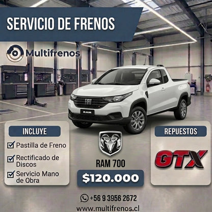 Servicio Integral de Frenos: Ram 700