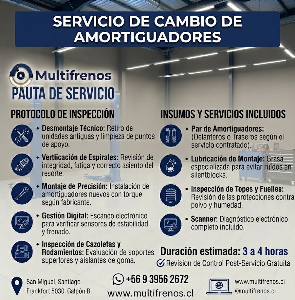 Servicio Integral de Amortiguadores Delanteros: Great Wingle 7